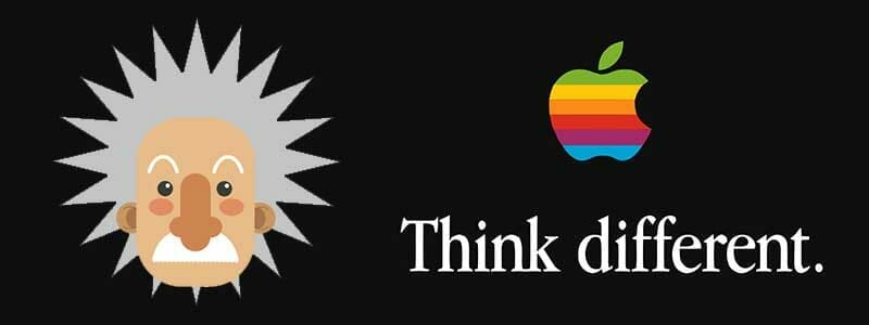 Albert Einstein - Apple Marketing - Think Different