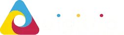 Digitrio White Version Logo