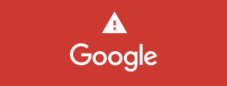 Google Search Engines Warning