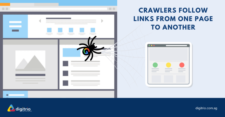 Google use Web Crawlers to crawl the internet