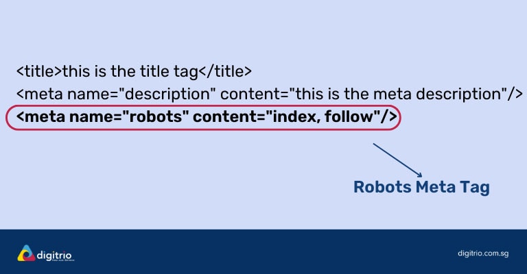 Meta Robots Tags - Digitrio