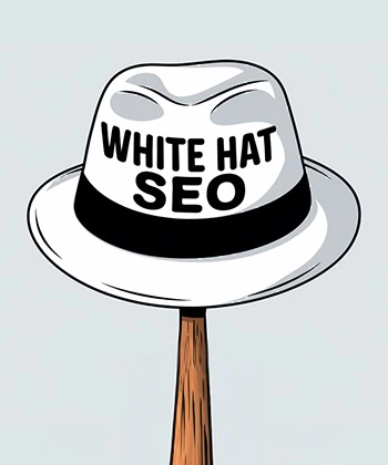 Types of SEO - White Hat SEO Illustration by Digitrio Types of SEO - White Hat SEO Illustration by Digitrio
